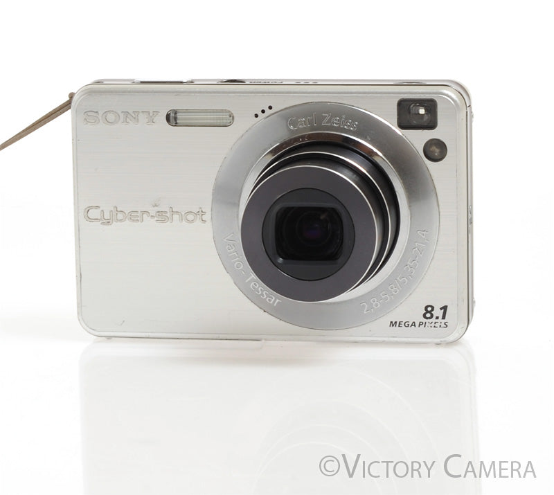 Sony Cyber-Shot DSC-W130 Chrome 8.1MP Digital Point & Shoot Camera