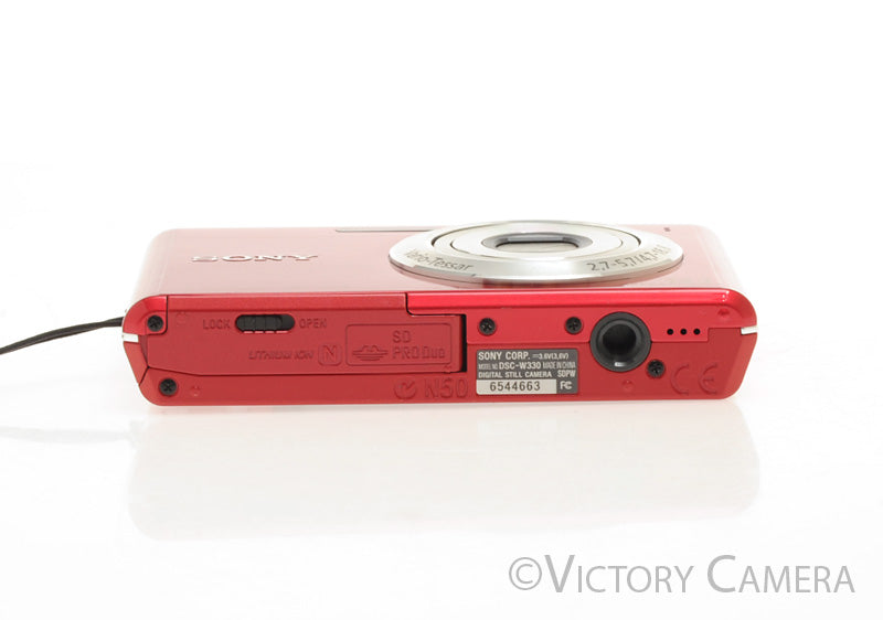 Sony CyberShot DSC-W330 14.1mp Digital Point &amp; Shoot Camera [EXC] - Victory Camera