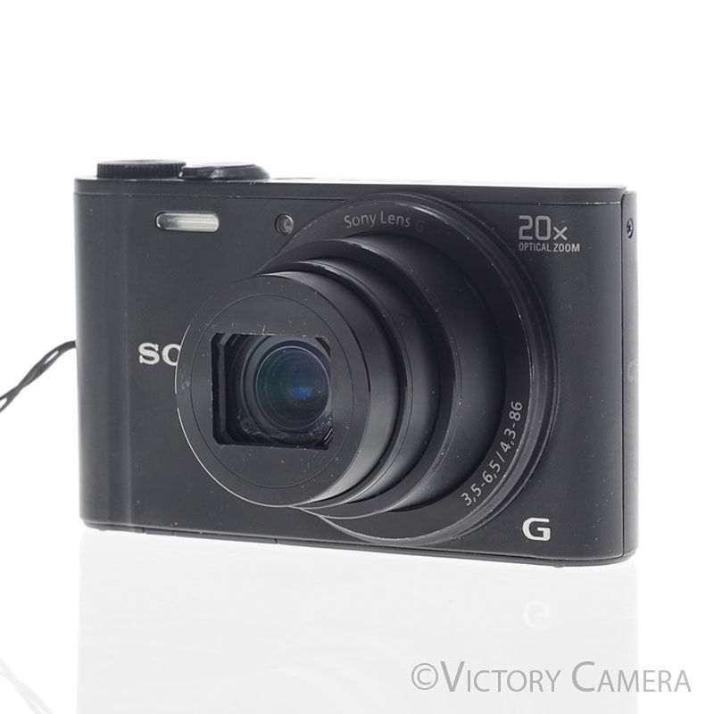 Sony Cyber-shot DSC-WX300 18.2MP Point-and-Shoot Digital Camera (Black) [EXC-] image 2