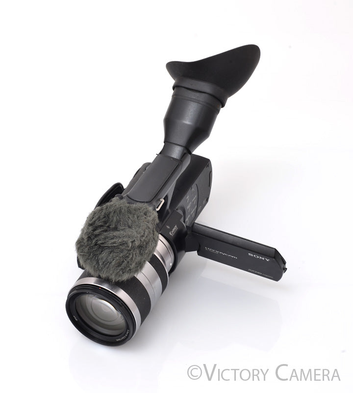 Sony NEX-VG20 Handycam 16.1MP E-Mount Camcorder w/ 18-200mm Zoom Lens [EXC-] - Victory Camera