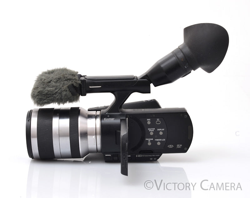 Sony NEX-VG20 Handycam 16.1MP E-Mount Camcorder w/ 18-200mm Zoom Lens [EXC-] - Victory Camera