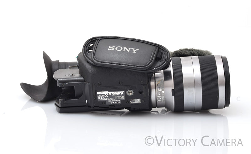 Sony NEX-VG20 Handycam 16.1MP E-Mount Camcorder w/ 18-200mm Zoom Lens [EXC-] - Victory Camera