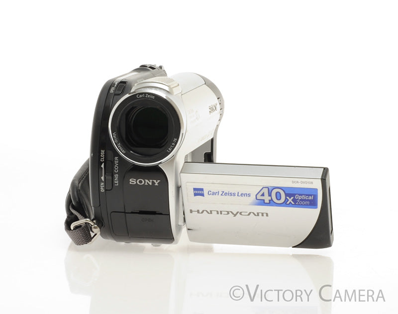 Sony Handycam DCR-DVD108 DVD-R Video Camcorder  [EXC] - Victory Camera