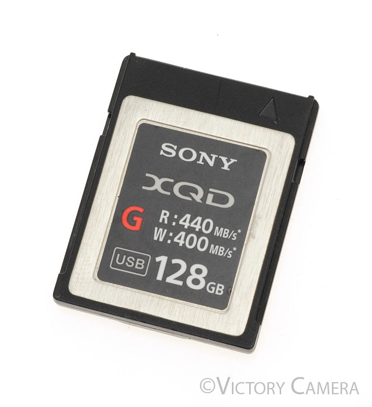 Sony XQD 128GB Memory Card 440MB/s Read 400MBs Write [MINT-] - Victory Camera