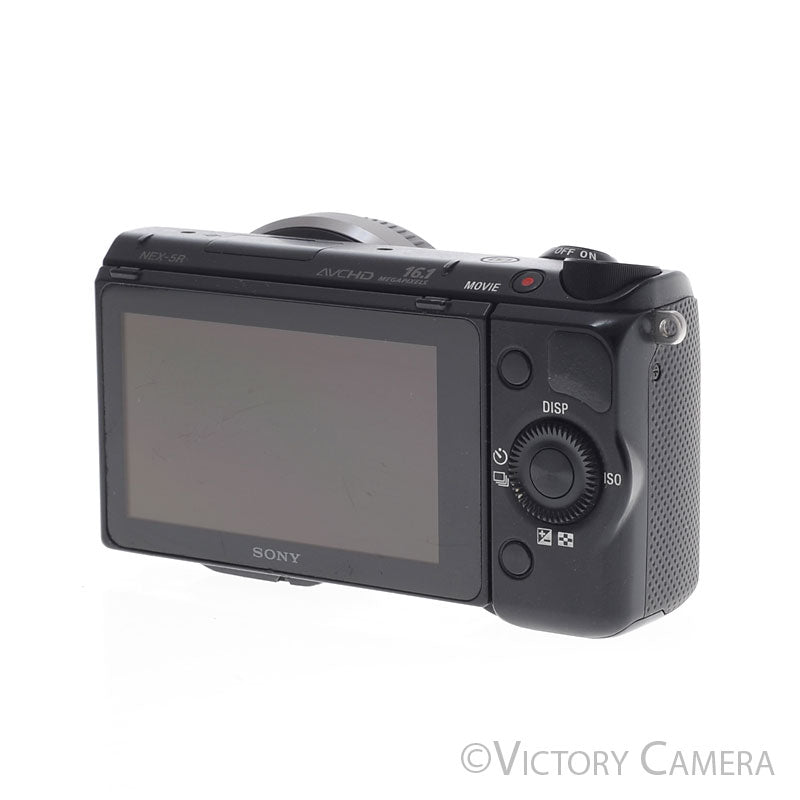 Sony NEX-5R 16.1MP Black Mirrorless Camera Body [EXC-] - Victory Camera