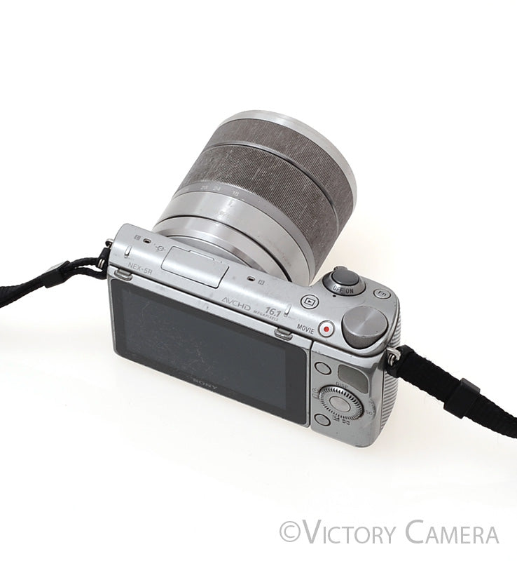 Sony NEX-5R 16.1MP Mirrorless Camera w/ 18-55mm Lens [GOOD] - Victory Camera
