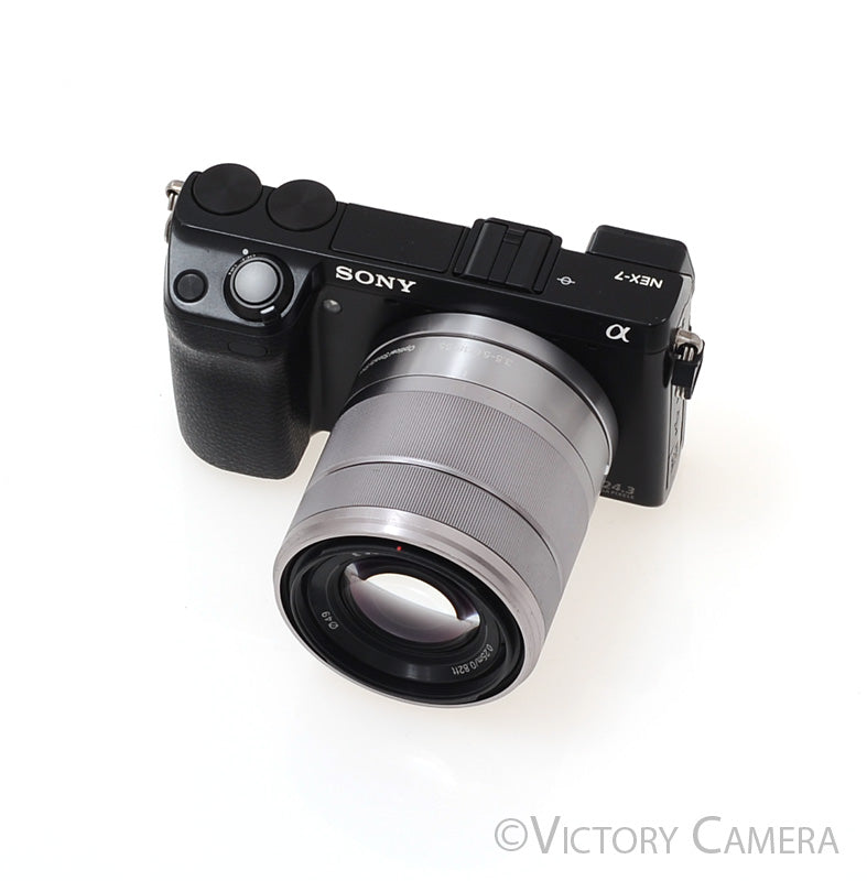 Sony NEX-7 24.3MP 1080p Mirrorless Camera w/ 18-55mm Lens [GOOD] - Victory Camera