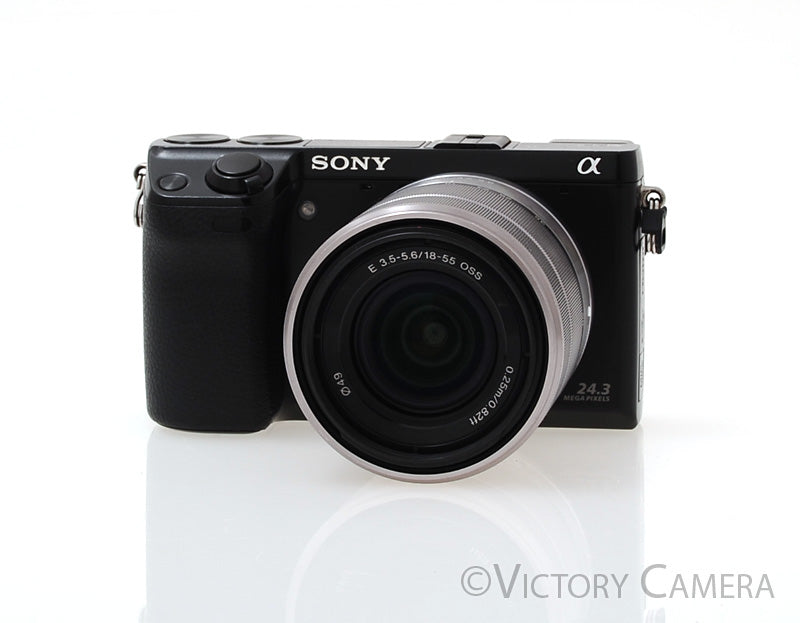 Sony NEX-7 24.3MP 1080p Mirrorless Camera w/ 18-55mm Lens [GOOD] - Victory Camera