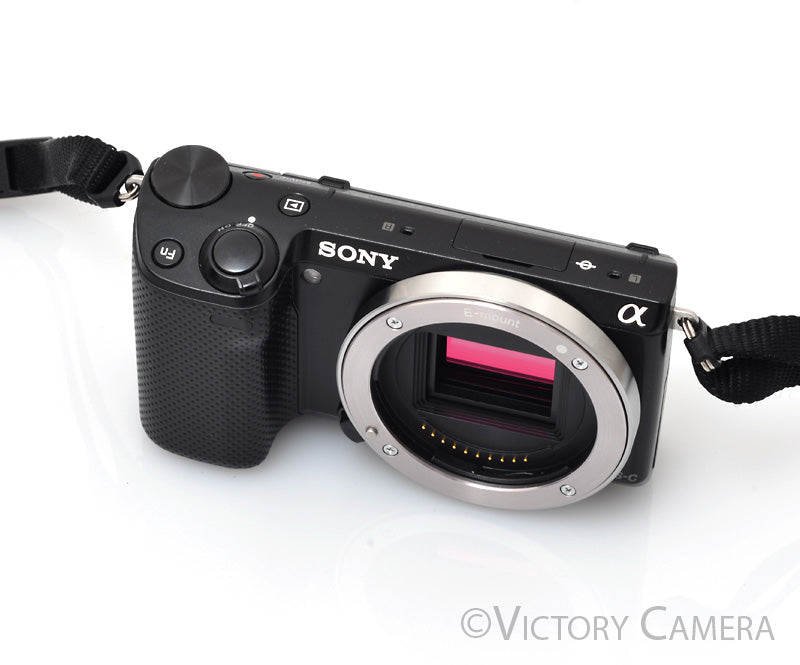 Sony NEX-5T Black 16.1MP Digital Mirrorless Camera Body [EXC+] - Victory Camera