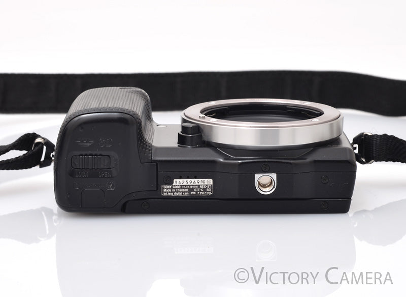 Sony NEX-5T Black 16.1MP Digital Mirrorless Camera Body [EXC+] - Victory Camera
