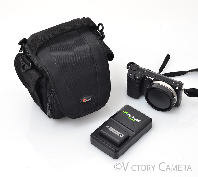 Sony NEX-5T Black 16.1MP Digital Mirrorless Camera Body [EXC+] - Victory Camera