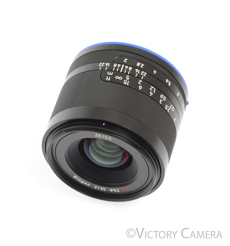 Zeiss Loxia 35mm f2 Biogon T* Wide Angle Lens for Sony E Mount -Mint- - Victory Camera