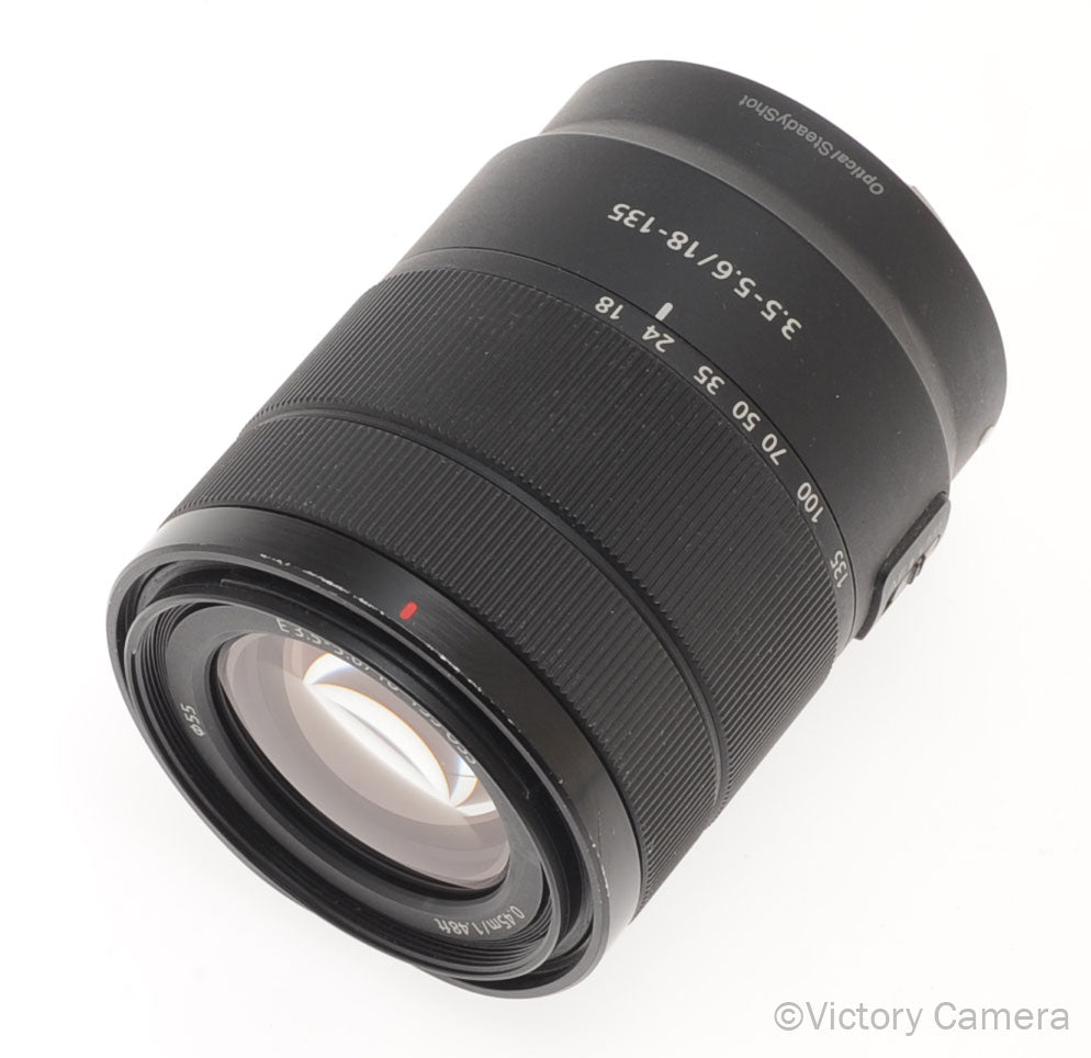 Sony 18-135mm f3.5-5.6 SEL 18135 Zoom Lens for APS-C Sony E Mount [GOOD] - Victory Camera
