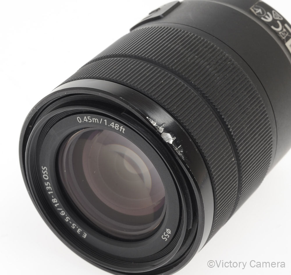 Sony 18-135mm f3.5-5.6 SEL 18135 Zoom Lens for APS-C Sony E Mount [GOOD] - Victory Camera