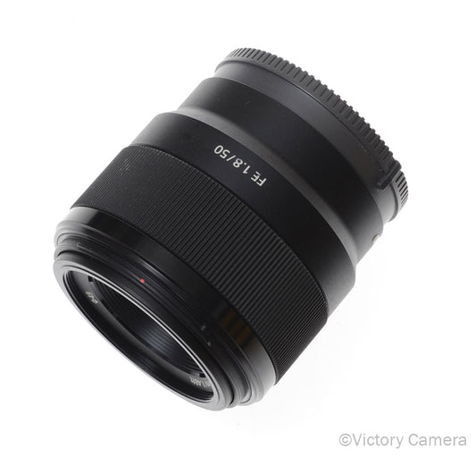 Sony FE 50mm f1.8 SEL50F18F Autofocus Prime Lens for E Mount [EXC+] - Victory Camera