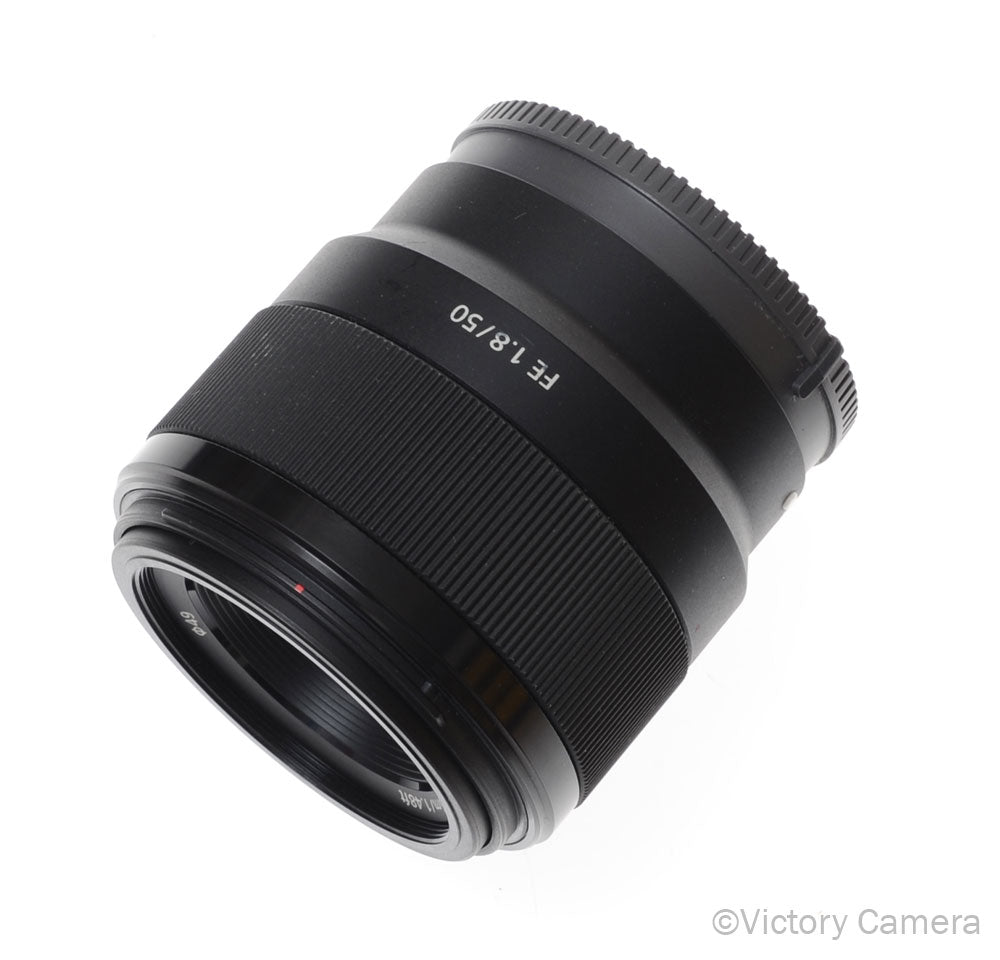 Sony FE 50mm f1.8 SEL50F18F Autofocus Prime Lens for E Mount [EXC+] - Victory Camera