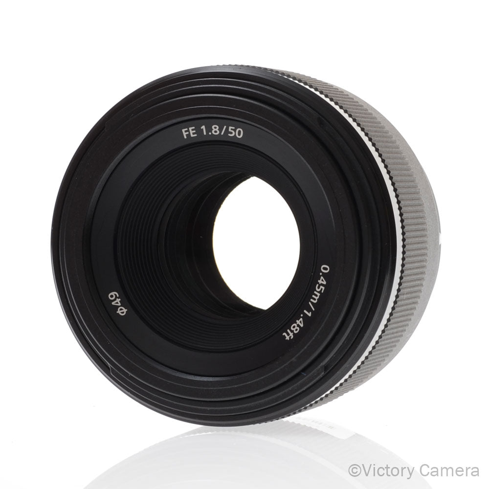 Sony FE 50mm f1.8 SEL50F18F Autofocus Prime Lens for E Mount [EXC+] - Victory Camera