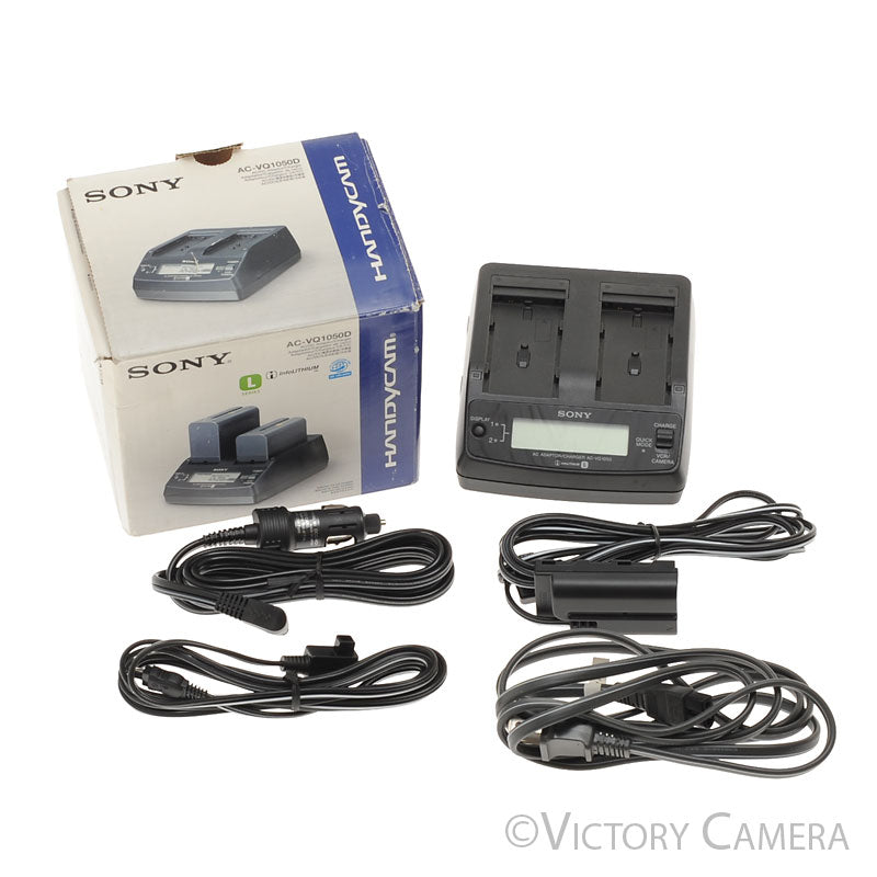 Sony AC-VQ1050D SuperQuick Charger For Sony MVC-FD100 [EXC] - Victory Camera