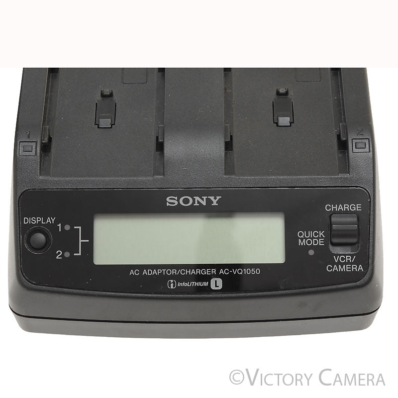 Sony AC-VQ1050D SuperQuick Charger For Sony MVC-FD100 [EXC] - Victory Camera