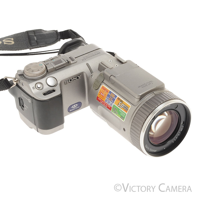 Sony CyberShot DSC-F707 Swivel Head Digital Point & Shoot Camera [EXC+