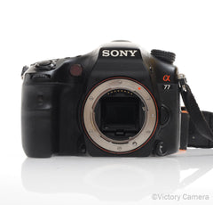 Sony Alpha a77 24.3MP Digital SLR Camera Body [EXC]