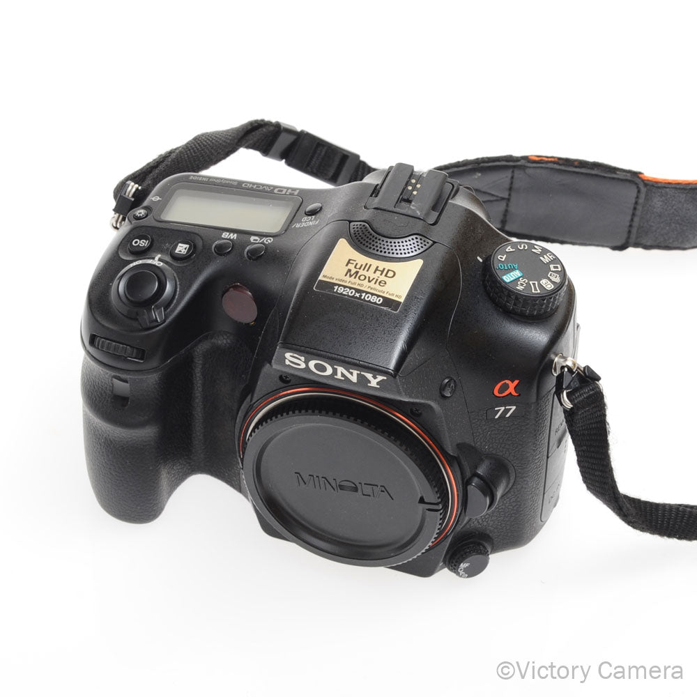 Sony Alpha a77 24.3MP Digital SLR Camera Body [EXC] - Victory Camera