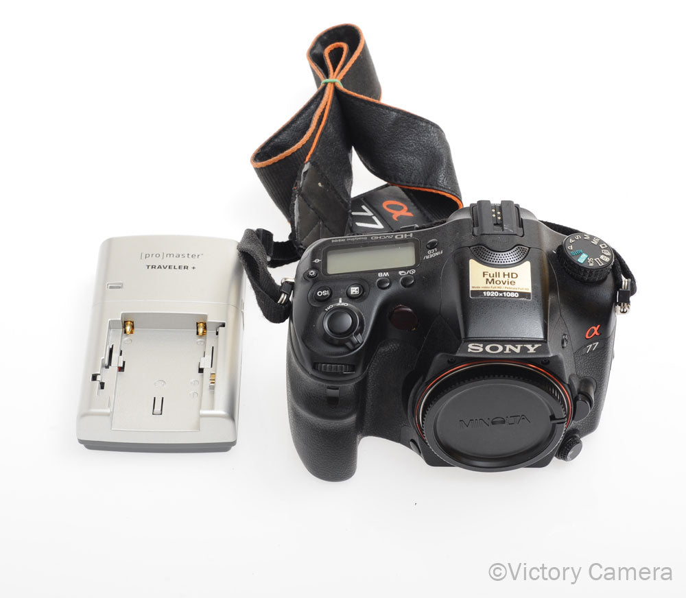 Sony Alpha a77 24.3MP Digital SLR Camera Body [EXC] - Victory Camera