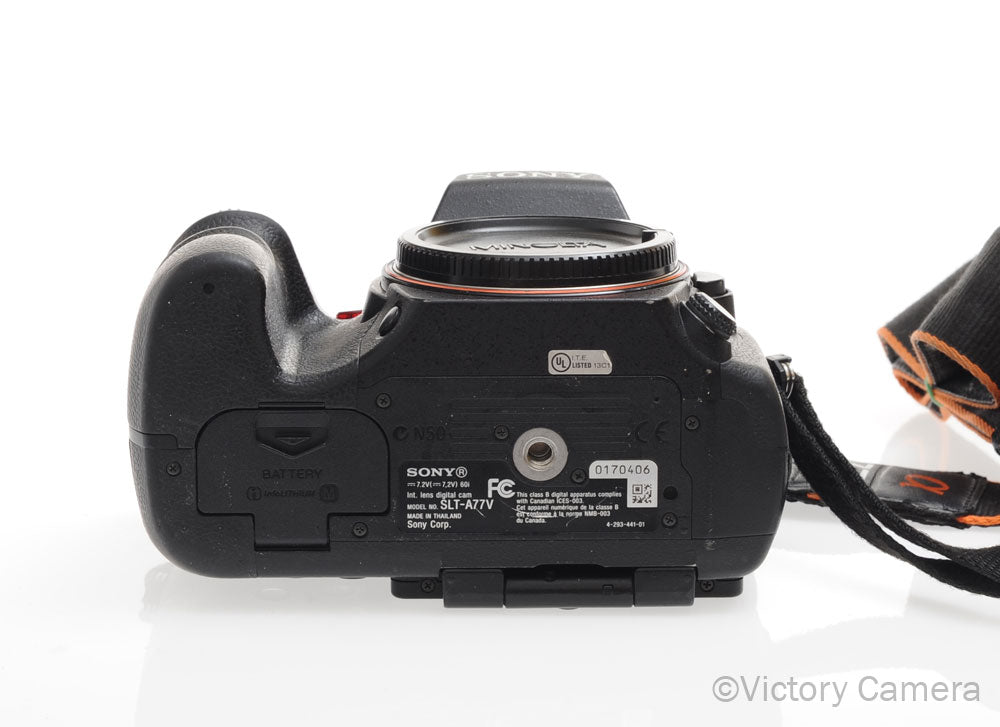 Sony Alpha a77 24.3MP Digital SLR Camera Body [EXC] - Victory Camera