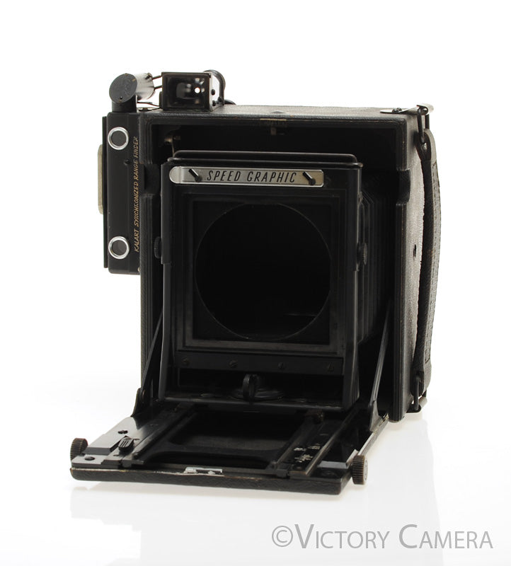 Graflex Speed Graphic 4x5 View Camera Body -Nice- [EXC] - Victory Camera