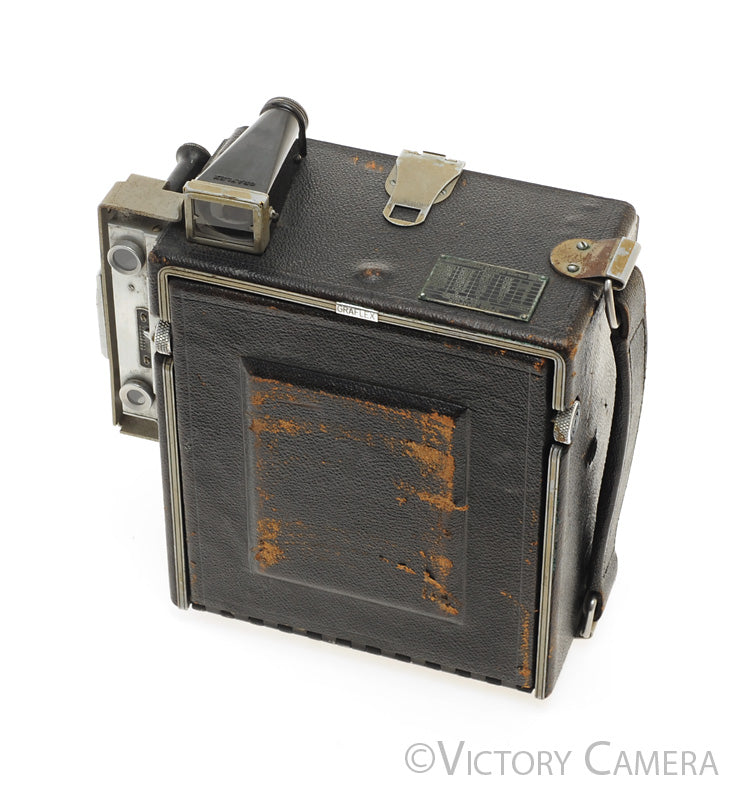 Graflex Speed Graphic 4x5 View Camera Body -Early w/ Graflok Mod- [EXC] - Victory Camera