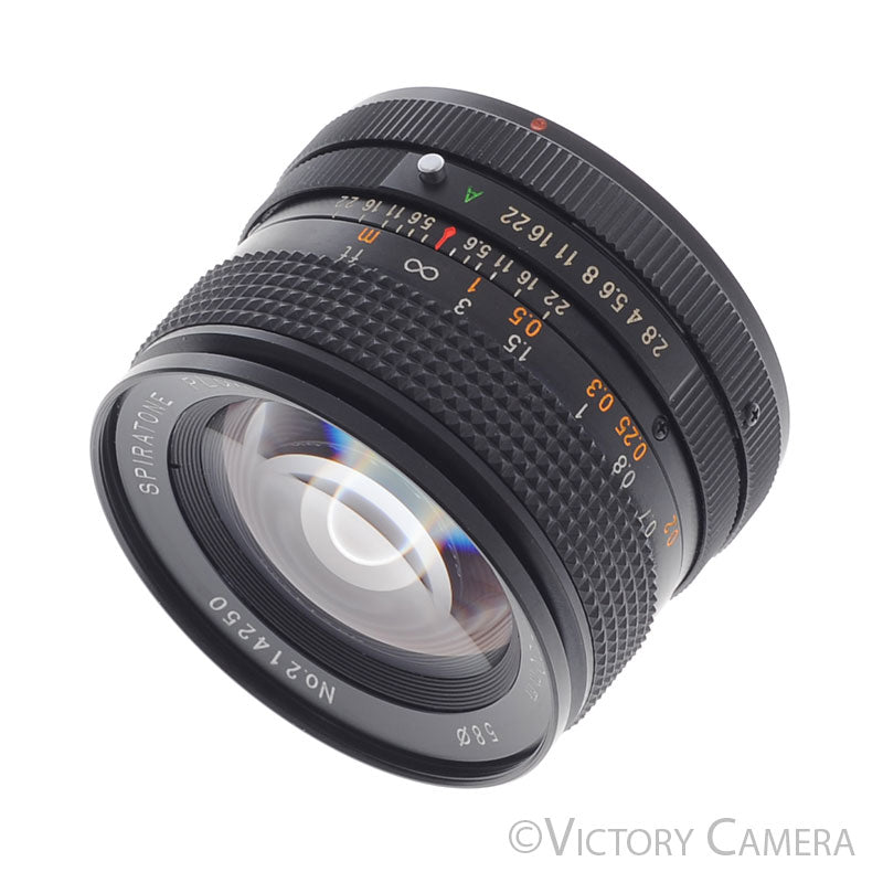 Spiratone Plura-Coat 20mm f2.8 Wide Angle Lens for Canon FD [EXC] - Victory Camera