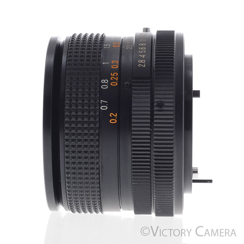 Spiratone Plura-Coat 20mm f2.8 Wide Angle Lens for Canon FD [EXC] - Victory Camera