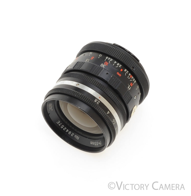Spiratone 35mm F2.8 Wide Angle Olympus T Mount Lens [EXC] - Victory Camera