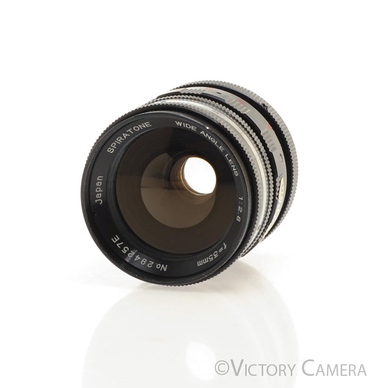 Spiratone 35mm F2.8 Wide Angle Olympus T Mount Lens [EXC] - Victory Camera