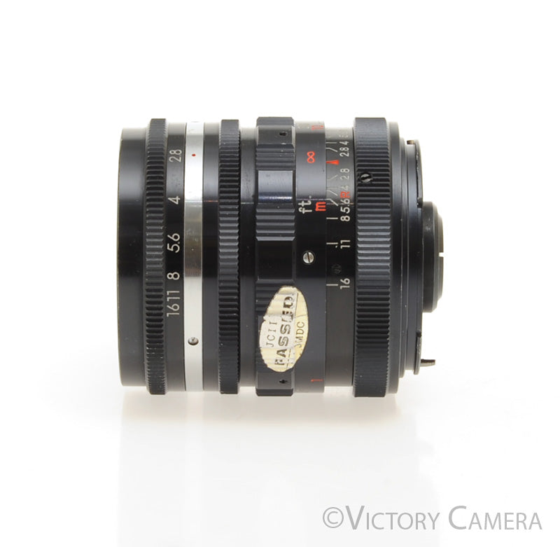Spiratone 35mm F2.8 Wide Angle Olympus T Mount Lens [EXC] - Victory Camera