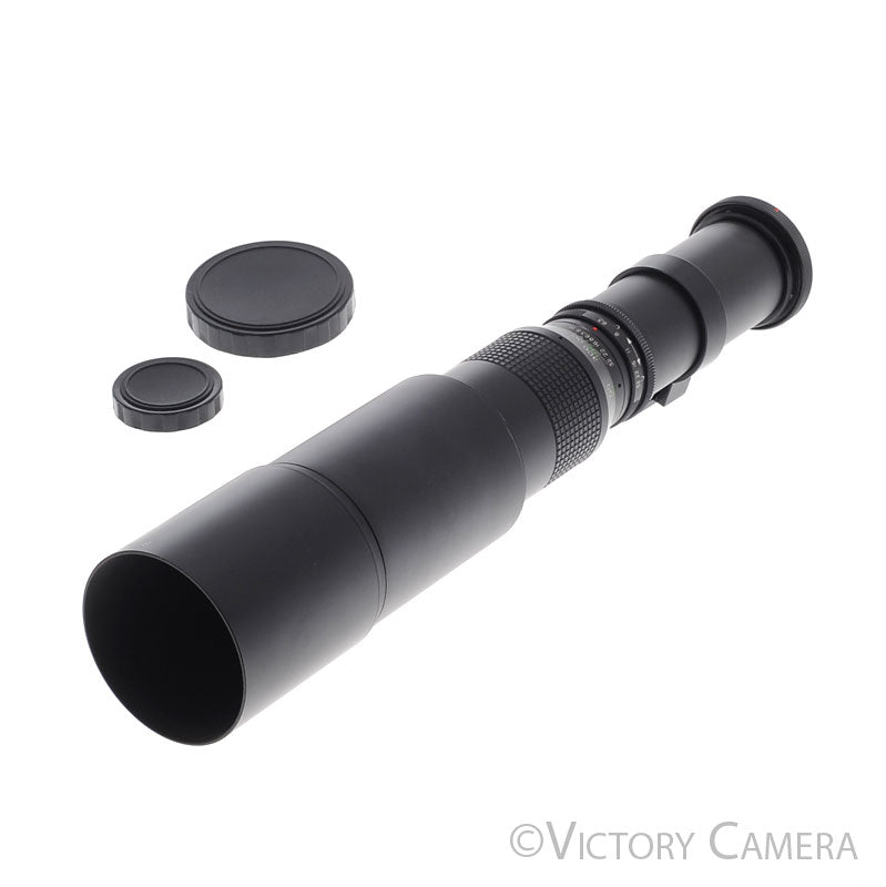 Spiratone Plura-Coat 400mm f6.3 Telephoto Prime Lens for Canon FD [EXC+] - Victory Camera