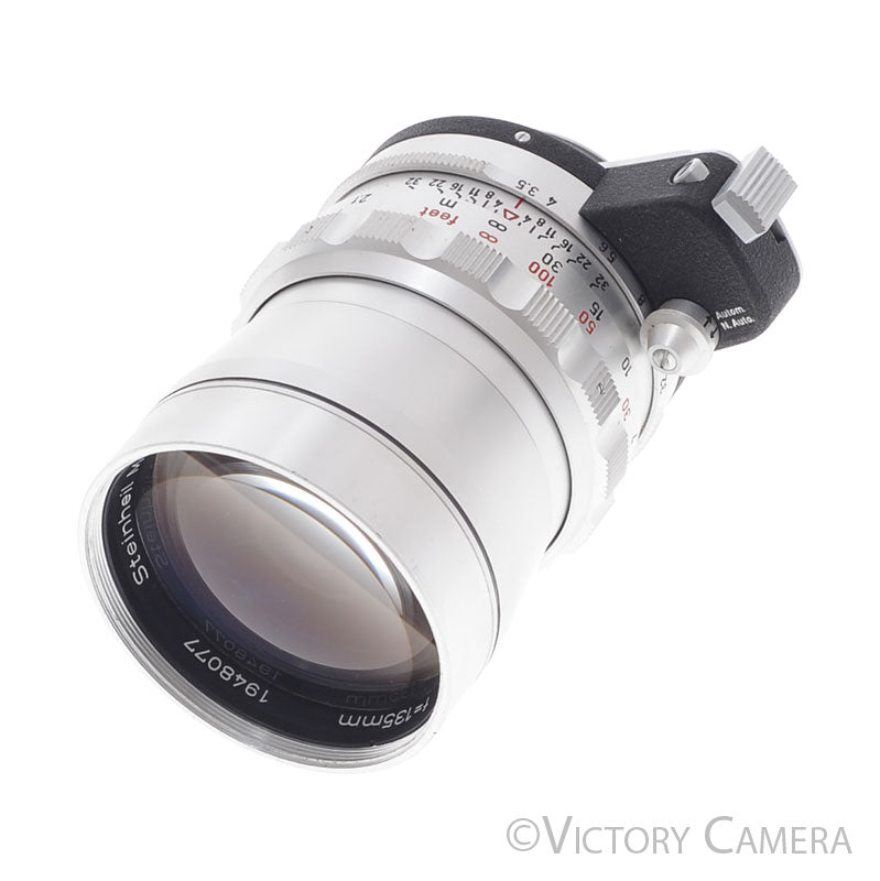 Steinheil Munchen 135mm f3.5 Auto-Tele-Quinar Prime Lens for Exakta  [EXC] - Victory Camera