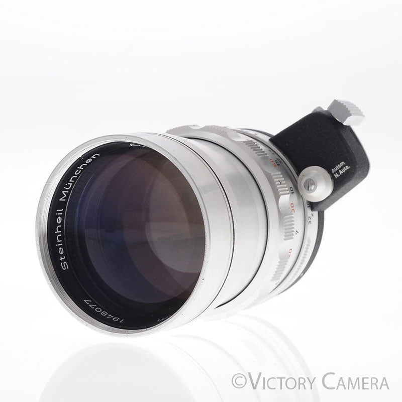 Steinheil Munchen 135mm f3.5 Auto-Tele-Quinar Prime Lens for Exakta  [EXC] - Victory Camera
