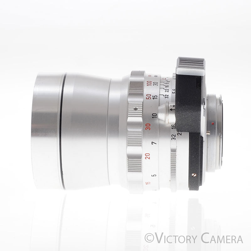 Steinheil Munchen 135mm f3.5 Auto-Tele-Quinar Prime Lens for Exakta  [EXC] - Victory Camera
