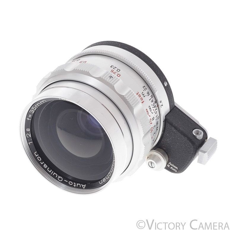 Steinheil Munchen 35mm f2.8 Auto-Quinaron Lens for Exakta Cameras [GOOD] - Victory Camera