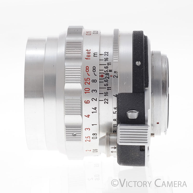 Steinheil Munchen 35mm f2.8 Auto-Quinaron Lens for Exakta Cameras [GOOD] - Victory Camera