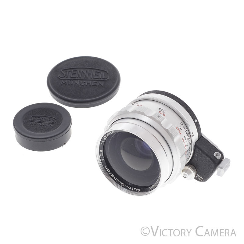 Steinheil Munchen 35mm f2.8 Auto-Quinaron Lens for Exakta Cameras [GOOD] - Victory Camera