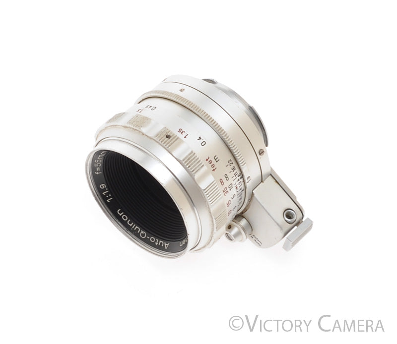 Steinheil Munchen 55mm f1.9 Auto-Quinon Lens For Exakta/Topcon Mount [EXC] - Victory Camera