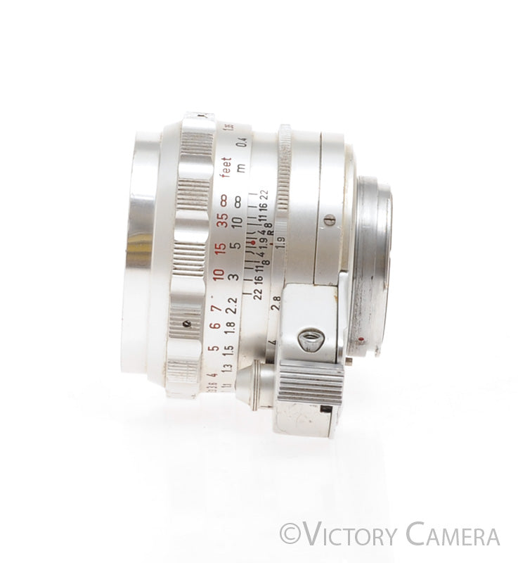 Steinheil Munchen 55mm f1.9 Auto-Quinon Lens For Exakta/Topcon Mount [EXC] - Victory Camera