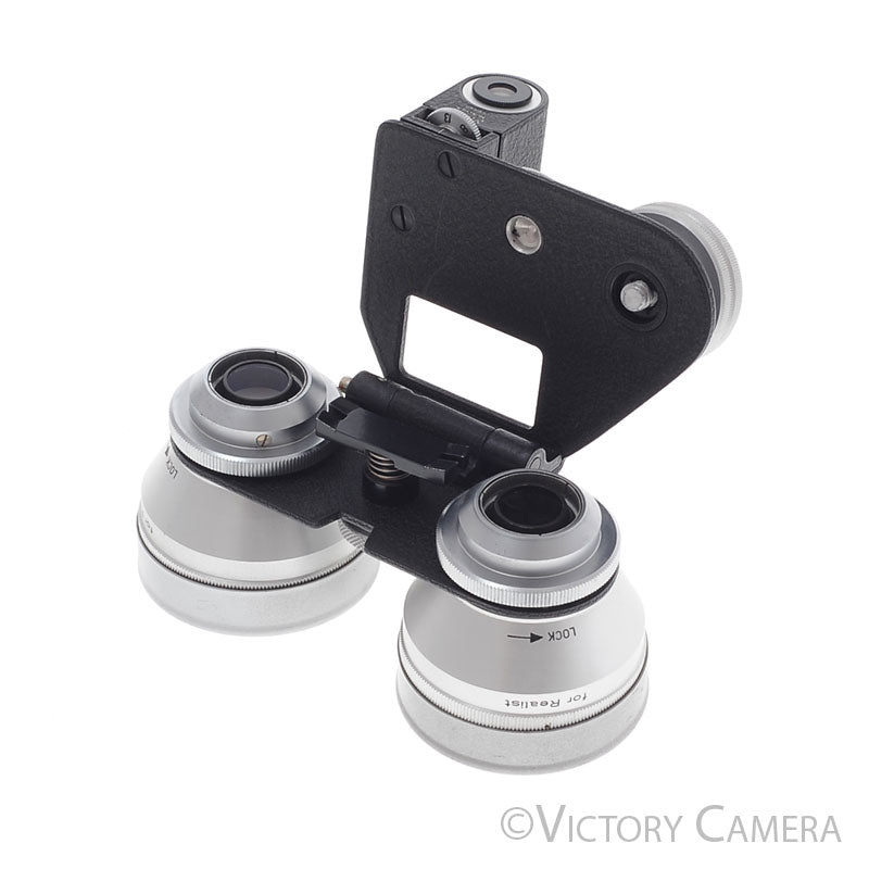 Stereo Realist Model 1041 3D 35mm Camera Kit w/ f3.5 Lens -Cool- [EXC-] - Victory Camera