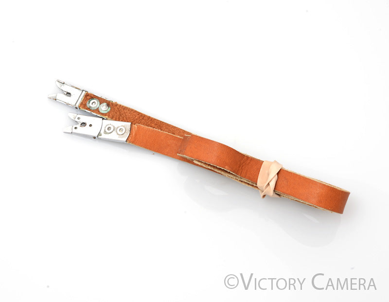 Rollei Genuine Rolleiflex TLR Alligator Clip Strap for E, F Cameras [EXC] - Victory Camera