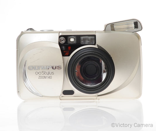 Olympus Stylus Zoom 140 38-140mm All Weather 35mm Point & Shoot Ca [EXC] - Victory Camera