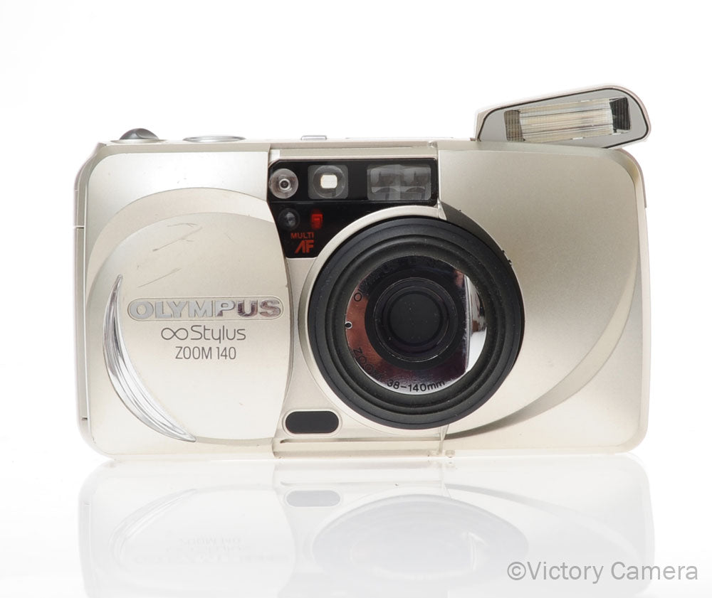 Olympus Stylus Zoom 140 38-140mm All Weather 35mm Point & Shoot Ca [EXC] image 1