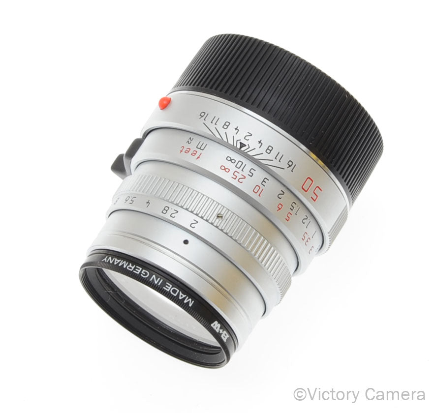 Leica Summicron-M 50mm f2 v4 Rare Chrome 11825 Lens [MINT]