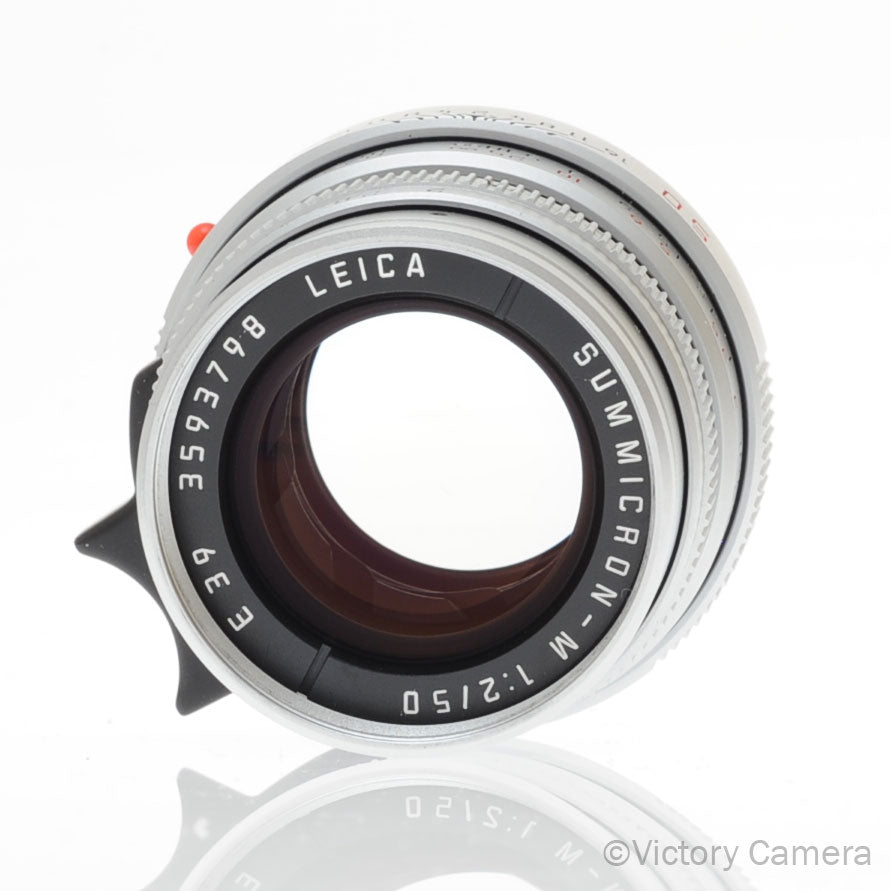 Leica Summicron-M 50mm f2 v4 Rare Chrome 11825 Lens [MINT]